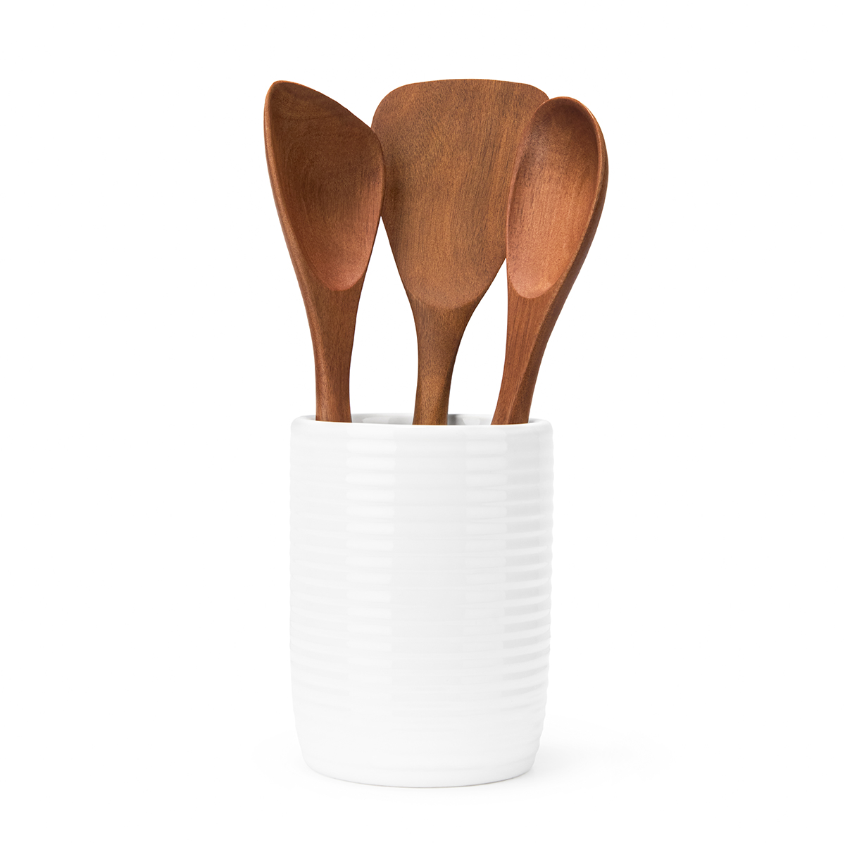 Breaking Bread Wood Utensils with Canister image number null